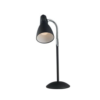 Lampe de table LOGIKO en métal avec diffuseur orientable-I-LOGIKO-L NER 1