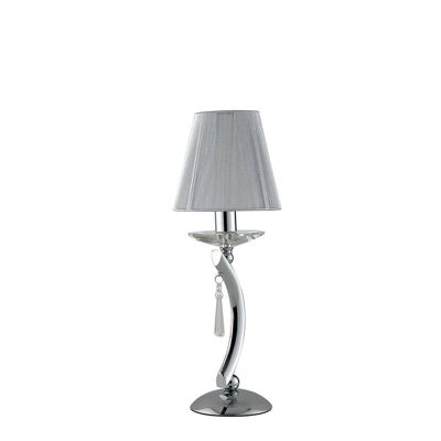 Orchestra table lamp in chromed metal with crystals-I-ORCHESTRA/L1