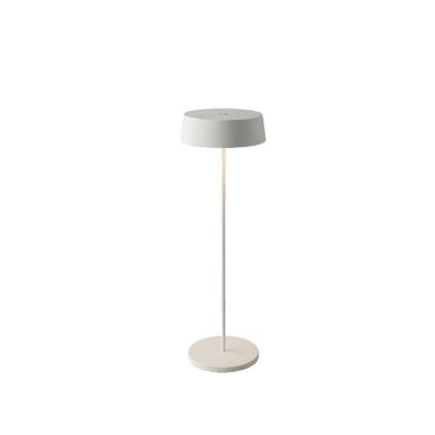 Lampada LED Cocktail per esterni a batteria 2,2W in metallo goffrato, luce calda dimmerabile-LED-COCKTAIL-BCO