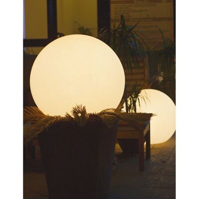 Geco 4W wiederaufladbare LED-Lampe, RGB + natürliches Licht, inklusive Fernbedienung-I-GECO-SFERA-L40
