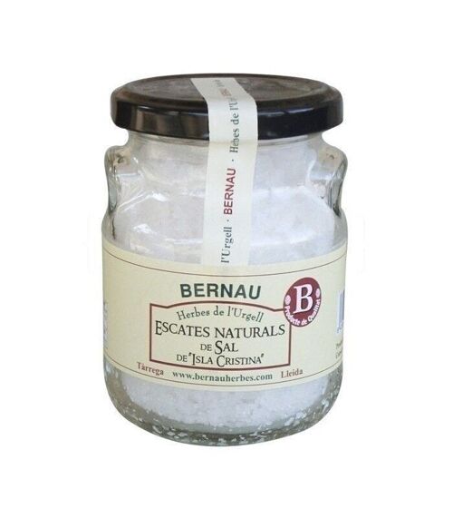 Escamas de sal Natural de Isla Cristina 150gr. Bernau Herbes