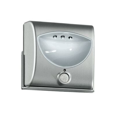 Lámpara LED Vista 3x0,075W con sensor de movimiento y haz de luz orientable-LED-VISTA-AP