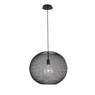 ESEDRA pendant lamp in white or black metal-I-ESEDRA-S50 NER