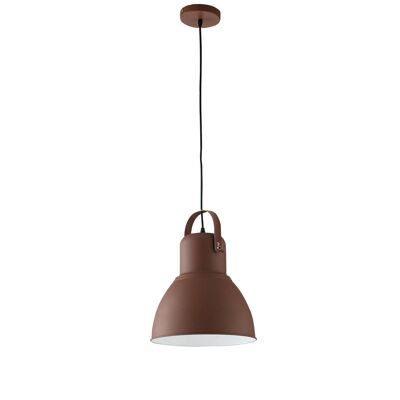 Lampadario a sospensione LEGEND con diffusore orientabile con interno bianco (1XE27)-I-LEGEND-S32 BRO