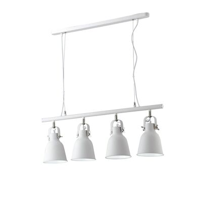 LEGEND suspension chandelier with adjustable diffusers with white interior (4xE27)-I-LEGEND-S4 BCO