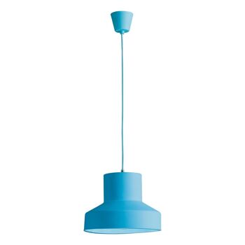 Lampe à suspension Lennon en différentes couleurs (1xE27)-I-LENNON/S1 BLU 1