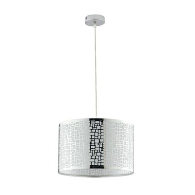 MAYA pendant lamp in steel with laser cut decoration (1xE27)-I-MAYA/S35