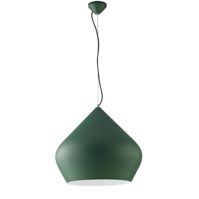 Lampadario a sospensione Tholos in metallo con interno oro o bianco. Disponibile in vari colori (1xE27)-I-THOLOS-S52 VDE