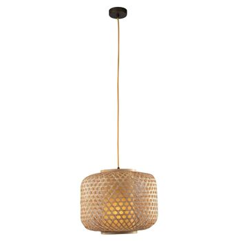 Lampe à suspension ZEN en bambou naturel (1XE27)-I-ZEN-S-M 3