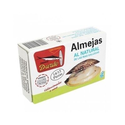 Almejas al natural de Rias Gallegas OL-120, 14/15u. Dardo