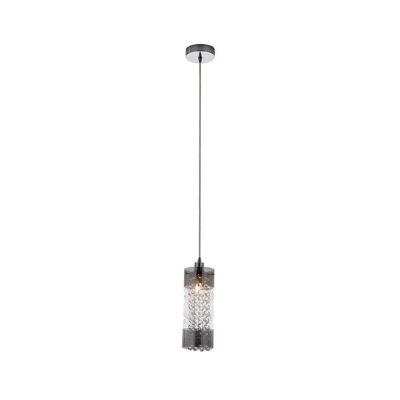 Jive chandelier in glass and crystal pendants-I-JIVE/S1