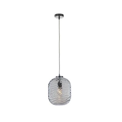 Lampadario Nereide in vetro ad onde concentriche (1xE27)-I-NEREIDE-G-S1 TR