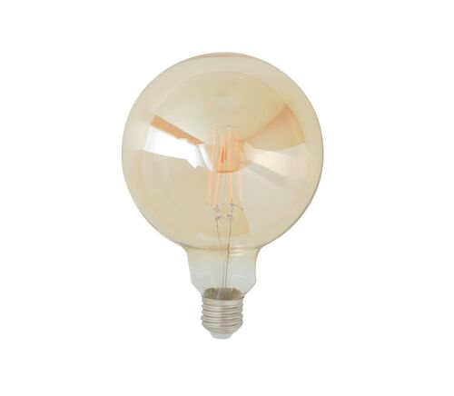 Lampadina globo decorativa LED LUXA 8W ambra attacco E27, luce calda 30x20 cm.-I-LUXA-V-E27-G200