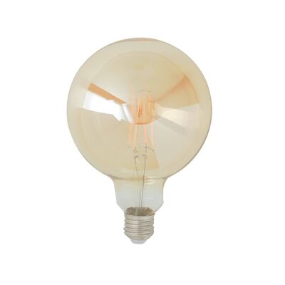 Lampadina globo decorativa LED LUXA 8W ambra attacco E27, luce calda 30x20 cm.-I-LUXA-V-E27-G200