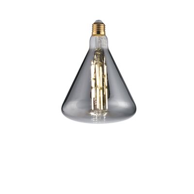 Ampoule fumée décorative LED LUXA 8W, douille E27, lumière naturelle 21,5x16 cm.-I-LUXA-S-E27-LB160