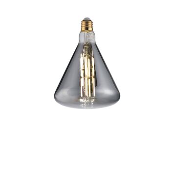 Ampoule fumée décorative LED LUXA 8W, douille E27, lumière naturelle 21,5x16 cm.-I-LUXA-S-E27-LB160 1