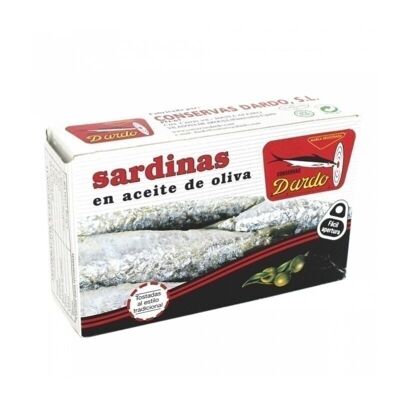 Sardines in olive oil RR-125, 3 / 4u. Dart