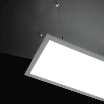 Panneau LED 40W en aluminium avec finition blanche et double émission de lumière, lumière naturelle-LED-PANEL-60X60-BIS 4