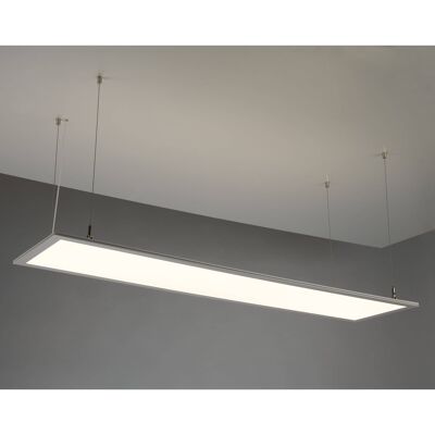 40W LED-Panel aus Aluminium mit weißer Oberfläche und doppelter Lichtemission, natürliches Licht-LED-PANEL-30X120-BIS