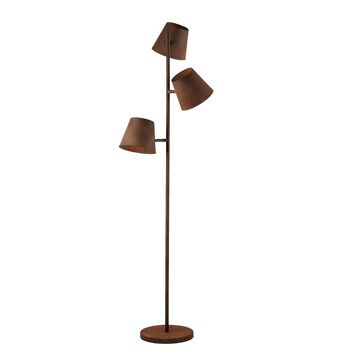 Lampadaire Colt en métal brut (3xE27)-I-COLT-PT3 RU 1