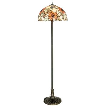 Lampadaire Dafne en verre Tiffany (1xE14)-I-DAFNE-PT 1