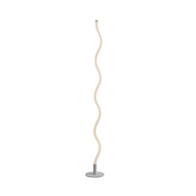 HEAVEN Lámpara de pie LED 30W en metal blanco con difusor curvo, luz natural-LED-HEAVEN-PT
