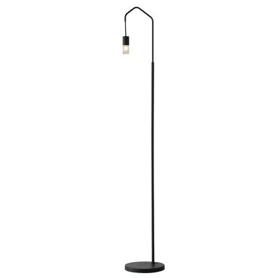 Spider floor lamp in anthracite metal with satin acrylic diffuser (1XG9)-I-SPIDER-PT