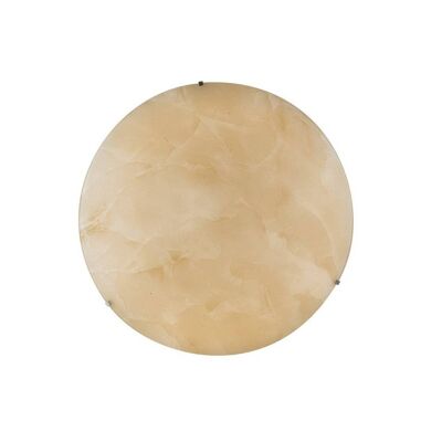 CANOVA ceiling lamp in glass decorated in glossy amber or white marble-I-CANOVA/PL35 AMB
