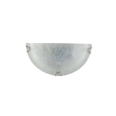 FILANTE ceiling lamp in marbled effect glass (1XE27)-03/03712