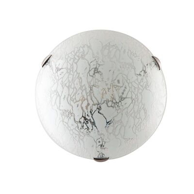 ICE ceiling lamp in decorated glass-41/01312