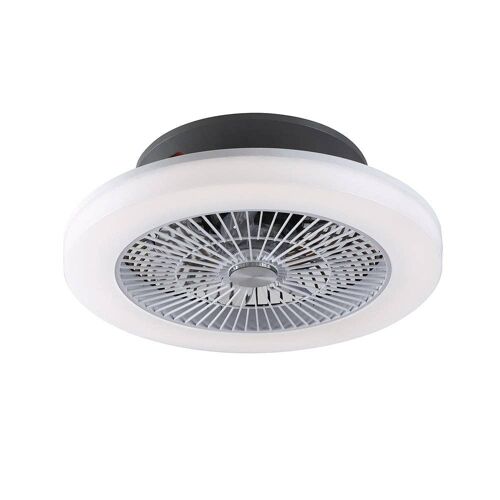 Plafoniera LED con ventilatore Foehn 40W in acrilico bianco-LED-FOEHN-INT