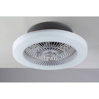 Plafonnier LED avec ventilateur Foehn 40W en acrylique blanc-LED-FOEHN-INT 4