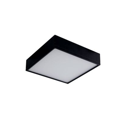 Plafón LED Klio 22W en aluminio inyectado-LED-KLIO-Q17 NER