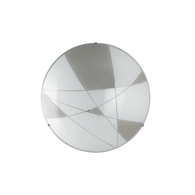 Plafoniera LED Maxima in vetro decorato ed incisione-I-MAXIMA/PL30