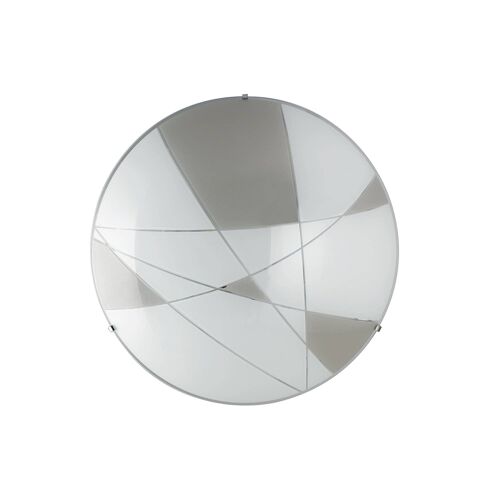 Plafoniera LED Maxima in vetro decorato ed incisione-I-MAXIMA/PL40