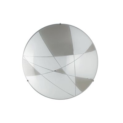 Maxima LED-Deckenleuchte aus dekoriertem Glas und Gravur-I-MAXIMA/PL40