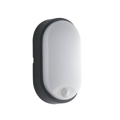 Plafonnier extérieur LED sensible avec détecteur de mouvement dimmable, 14 Watt-LED-SENSITIVE-ANT