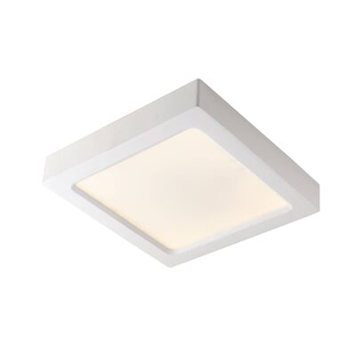 Plafoniera LED ROCK 24W in gesso verniciabile, luce naturale-LED-ROCK-Q