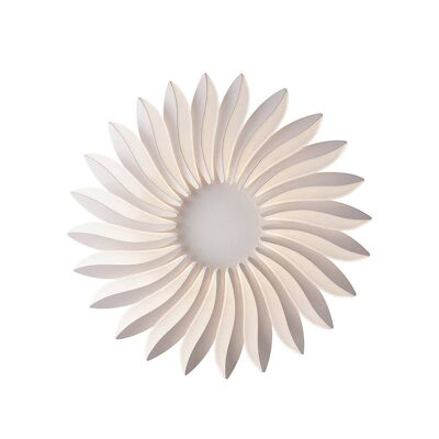 Plafoniera LED Sunrise in alluminio bianco satinato-LED-SUNRISE-PL72