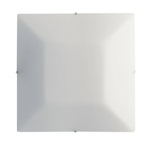 Plafoniera OSIRIDE in vetro bianco satinato rialzato-I-OSIRIDE-PL50