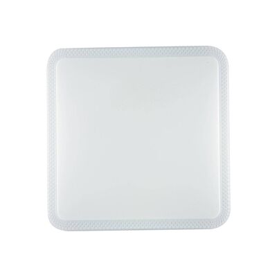 White Pixel LED square ceiling light with diamond frame 30 cm.-I-PIXEL-Q30