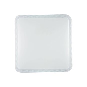 Plafonnier carré LED Pixel blanc avec cadre en diamant 30 cm.-I-PIXEL-Q30 1