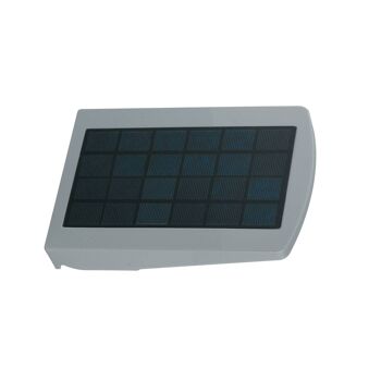 Projecteur d'extérieur Eos avec panneau solaire intégré, détecteur de mouvement et capteur crépusculaire.-LED-EOS-SOLAIRE 1