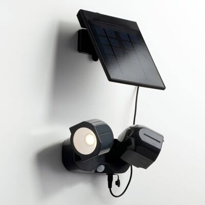 Shiva outdoor projector with solar panel and motion sensor included, with dual wall or portable function.-LED-SHIVA-SOLAR