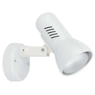 CARRERA Spot de metal acabado blanco con luces orientables-SPOT-CARRERA-1