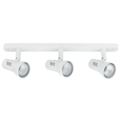 CARRERA spot in metal with white finish with adjustable lights-SPOT-CARRERA-3