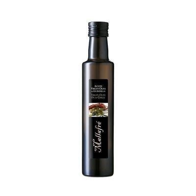 Olio vergine di oliva al peperoncino 250ml. Mallafré