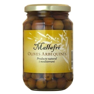 Arbequina Olives in Salt 225gr. Mallafré