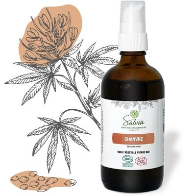 Cáñamo - Aceite vegetal orgánico