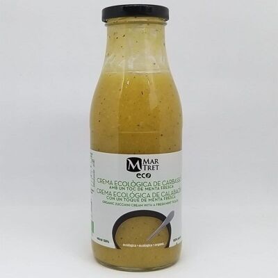 Crema di Zucchine alla Menta ECO 500ml. Mar-Tret